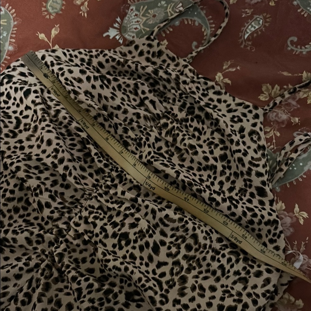Love Riche Brown Tan Cut Out Ruched Sundress - Picture 9 of 11